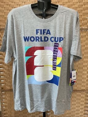 FIFA World Cup Gray Graphic Short-Sleeve Tee